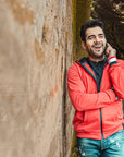 Sudadera con cierre y gorro para hombre