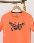 Playera de hombre con diseño de calavera con alas