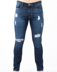 Pantalón de mezclilla stretch para caballero destrucción