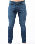 Imagen de frente jeans caballero deslavados marca Bros Club