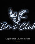 Parche de logo Bros Club calacas