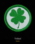 Parche de trébol.