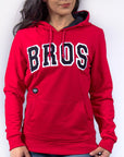Sudadera logo de toalla Bros Club mujer