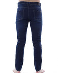 Pantalón de mezclilla stretch corte regular fit