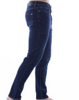 Pantalón de mezclilla stretch corte regular fit