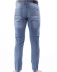 Pantalón de mezclilla stretch corte regular fit