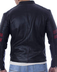 Chamarra de piel para hombre
