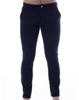 Pantalón de tela gabardina stetch para hombre