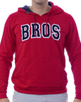Sudadera logo de toalla Bros Club hombre