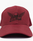 Gorra vino Calavera/parche Bros Club