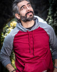 Sudadera vino unisex logo Bros Club