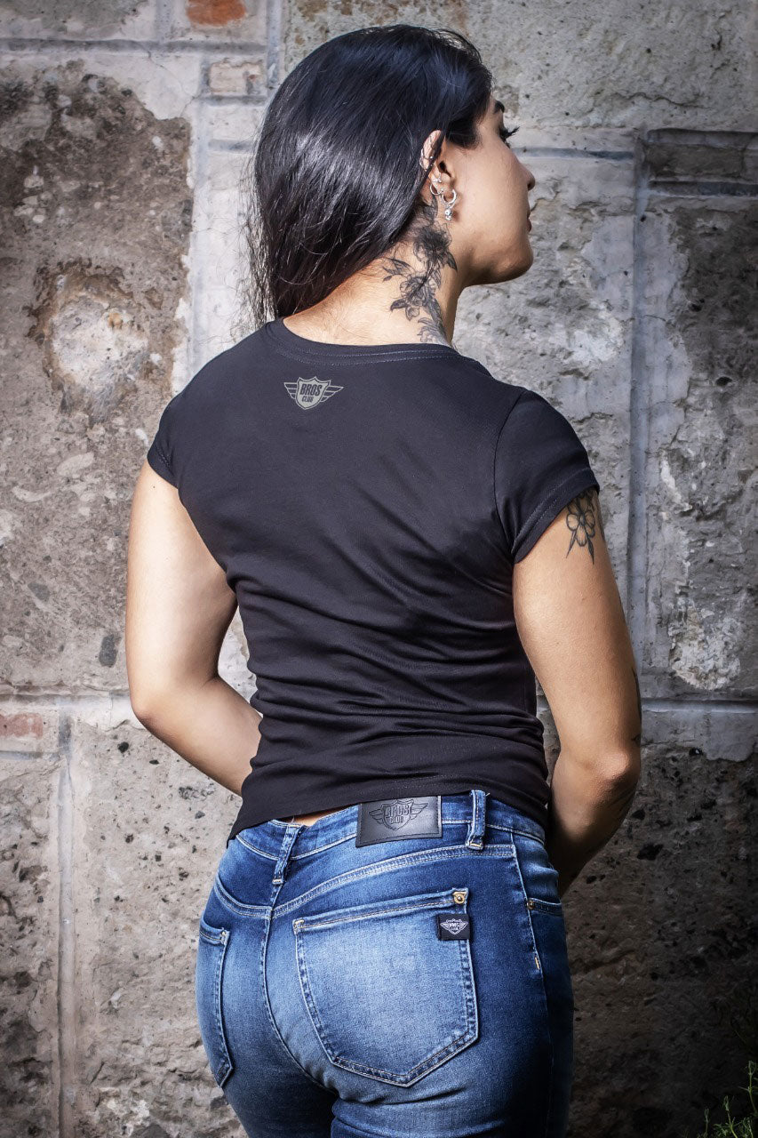 Playera mujer Jack Daniels Bros Club