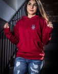 Sudadera vino unisex escudo Bros Club Motorcycles