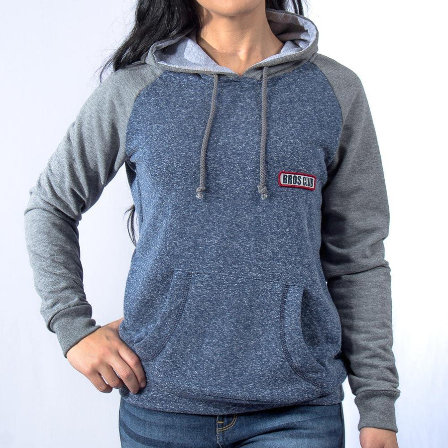 Sudadera manga rangla mujer